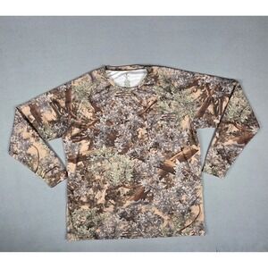 Kings Camo Shirt Mens X-Large Desert Shadow Performance Long Sleeve Hunting